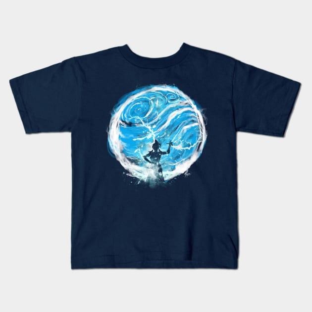 water tribe Kids T-Shirt by kharmazero